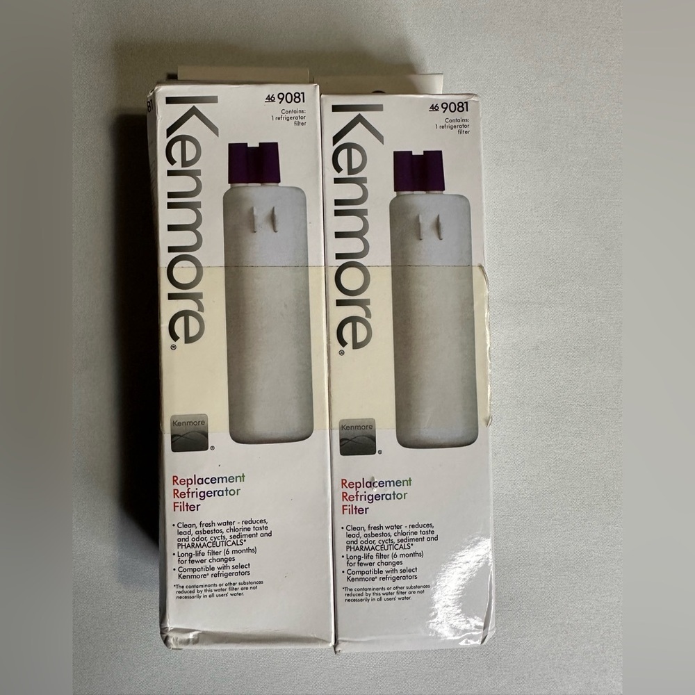 2-PACK Kenmore 9081 Refrigerator Water Filter 46-9081